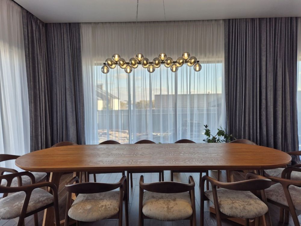 Светильник 124 см, Maytoni MOD547PL-25B, черный