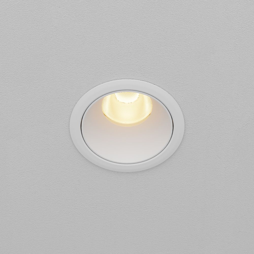 Встраиваемый светильник  DL115-10W-2.7K-W **-8,2 см, *LED*10W, K, Maytoni technical Dip DL115-10W-2.7K-W, Белый