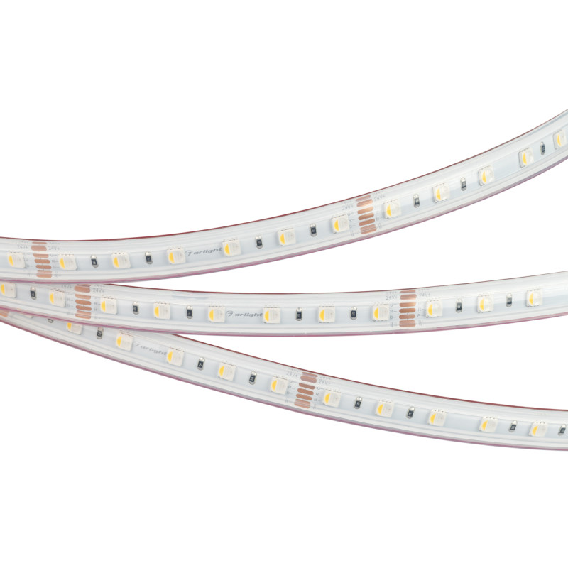 Лента RTW-PS-B60-14mm 24V RGBW-White-4-in-1 (19.2 W/m, IP67, 5060, 5m) (Arlight, 19.2 Вт/м, IP67) 034186. Цена указана за 5 метров. Продается кратно 5 метрам.