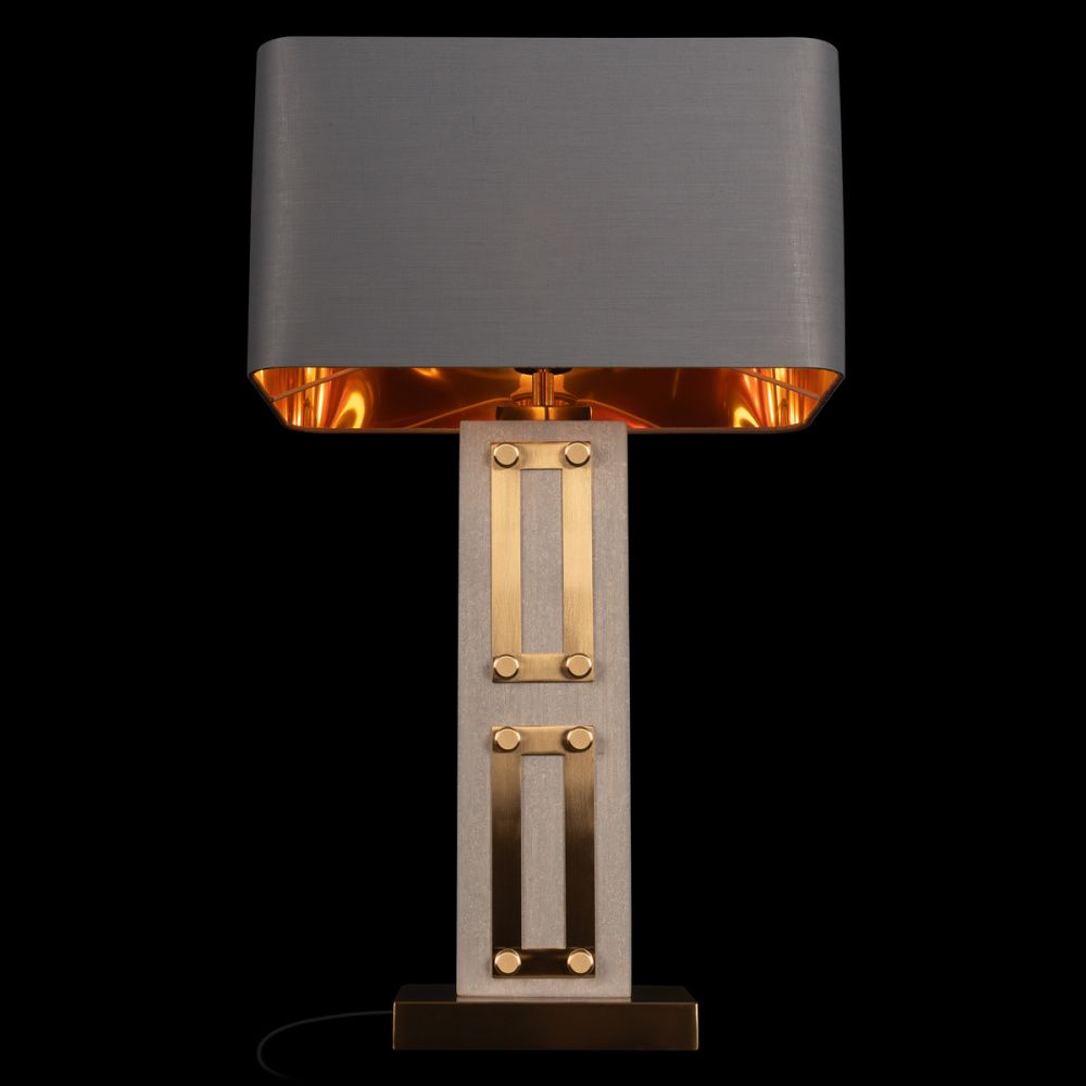 Настольная лампа 67 см, Loft IT Flagstone 10445T/B, бронза