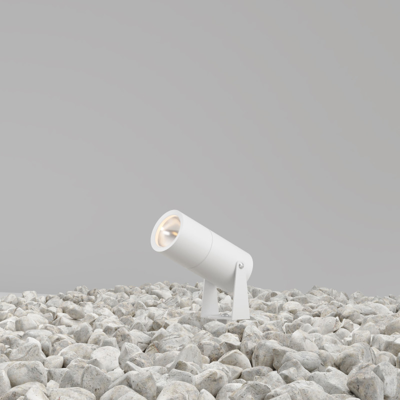 Ландшафтный светильник 11,7*5,5*8,8*15,9 см, LED*5W, 3000 К, Outdoor Bern O050FL-L5W3K Maytoni Outdoor, Белый
