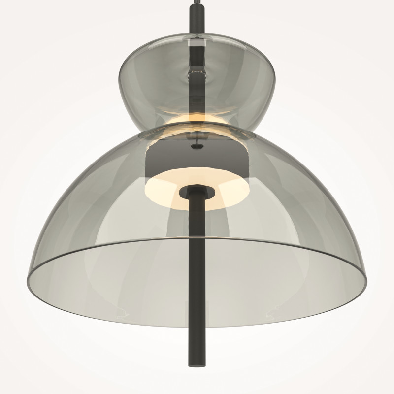 Подвесной светильник  25*57,8 см, LED 12W, 3000К, Черный Maytoni Bangkok MOD185PL-L11B3K2