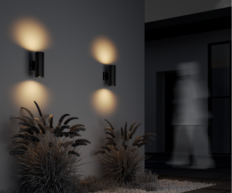 Светильник 26 см, Maytoni Rando O419WL-02B, черный