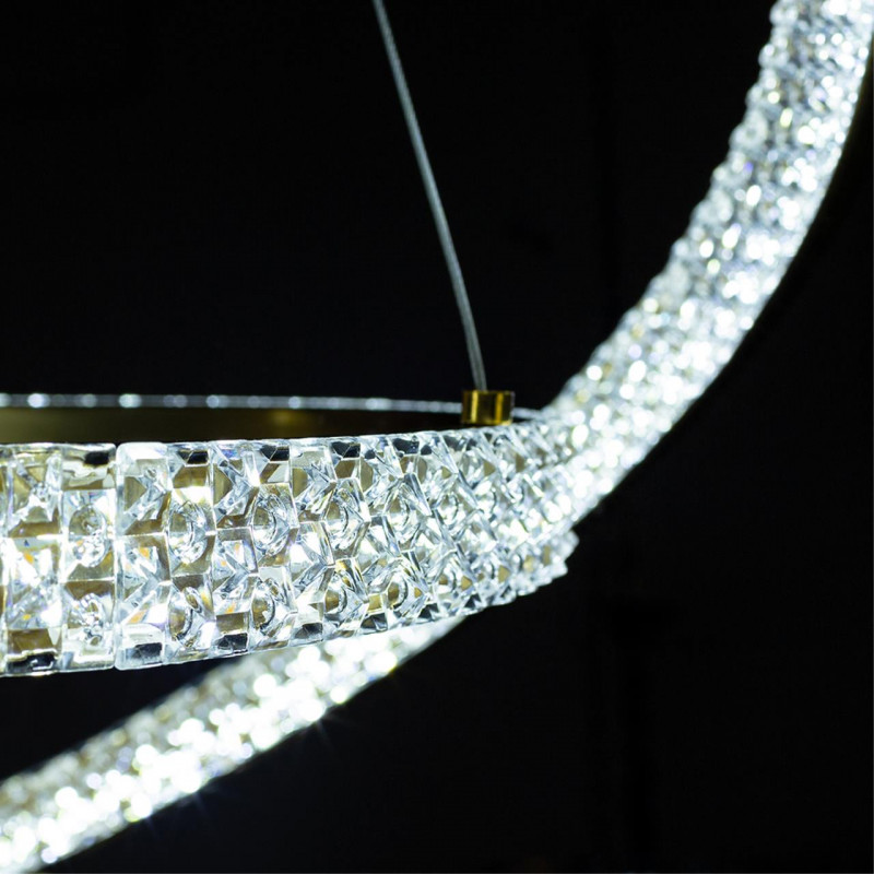 Светильник 80 см, 228W, 3000K-6000K Arte Lamp Orione A2182SP-160PB, медь