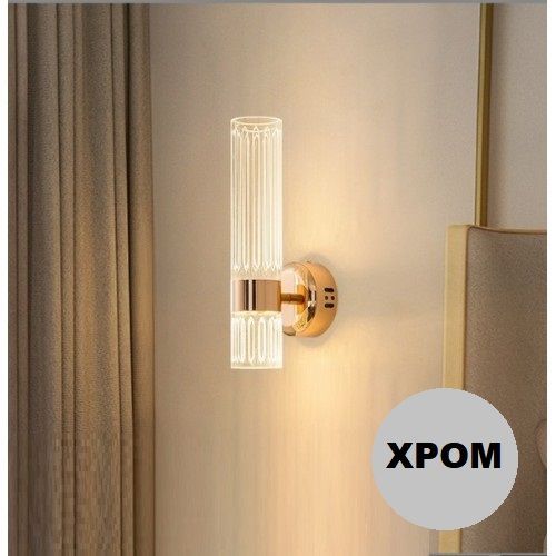 Светильник DZN-65046 ХРОМ  D60/H290/1/LED/6W/4000K SATORI 25-04