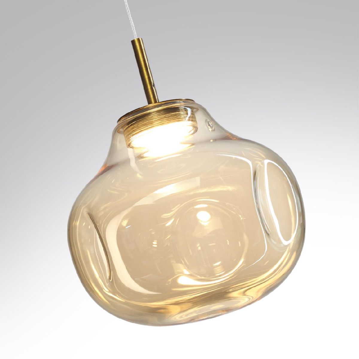 Подвесной светильник 16 см, 4W, 4000K, Odeon Light Pendant Vaso 5097/4L, бронза