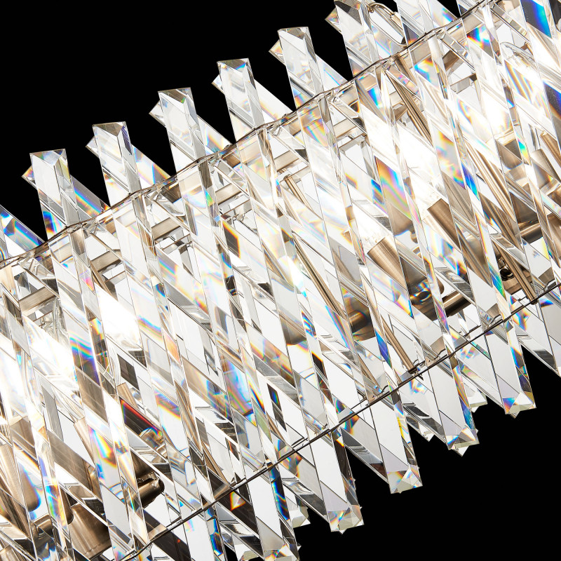 Люстра подвесная 100*35 см, ST LUCE FABIO SL1170.103.12 Никель