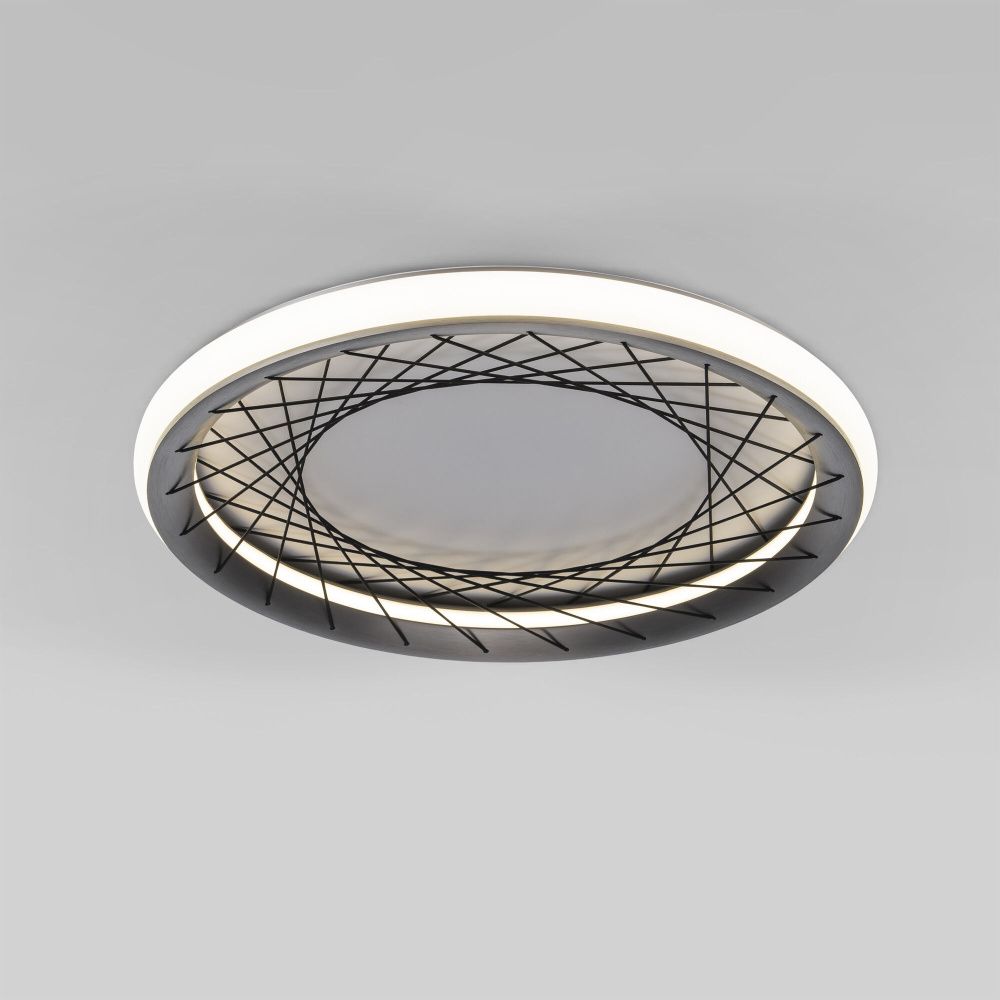 Светильник 45*45*7,5 см, LED*31W, 4000K, Eurosvet Parafe 40022/1 LED, серый, a069302