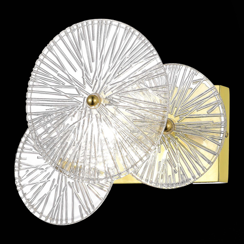 Бра 14 см, 40W, ST LUCE FLERO SL1657.201.01 Золотистый