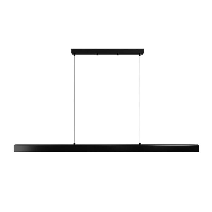 Светильник подвесной 150*10-190 см, 1*LED*60W, 3000-6000K, Lightera Baffin LE112L-150B WIFI, Черный