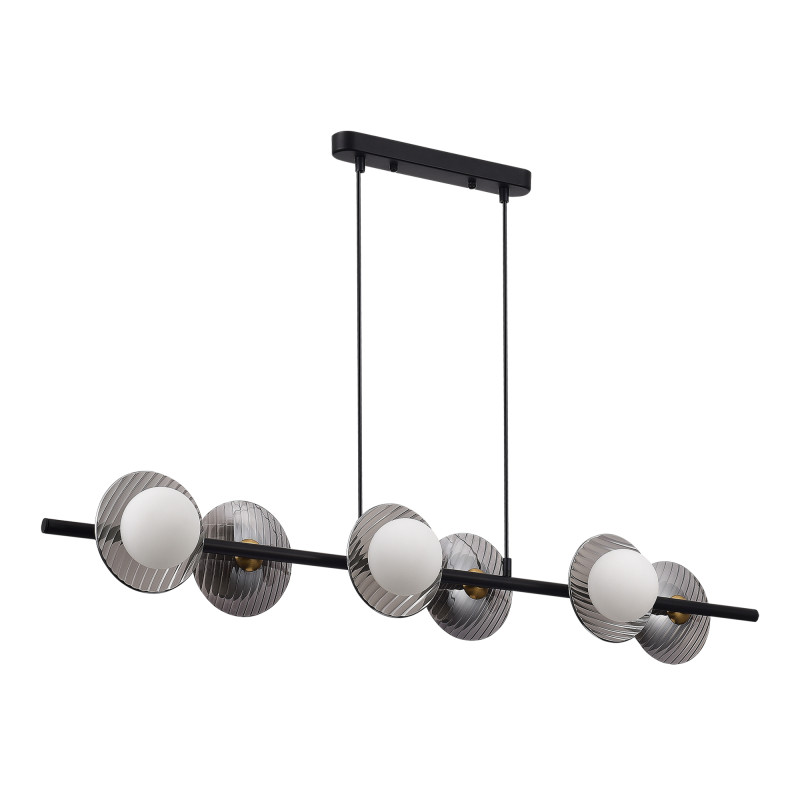 Светильник подвесной NOON 6*G9*5W 4000K ST LUCE SL1521.403.06 черный