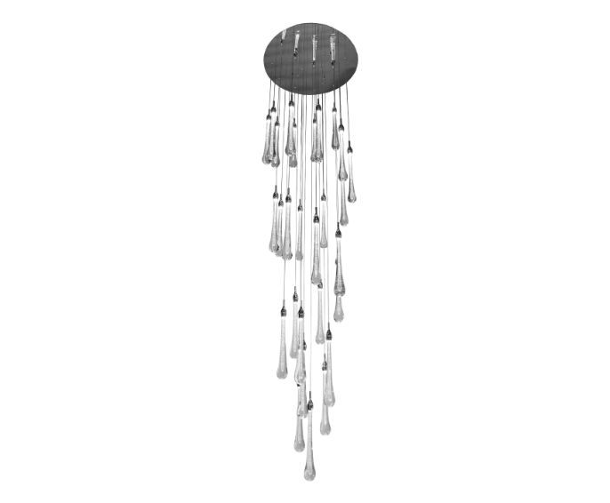 Подвес KINK Light Асмер 07860-28A,02, 84W LED, 4000K, хром