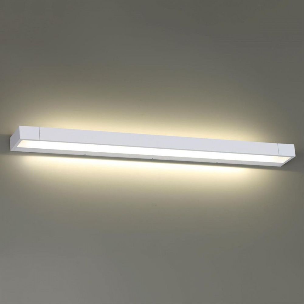 Бра 90 см Odeon Light Arno 3887/24WW, 24W LED, 4000K, белый