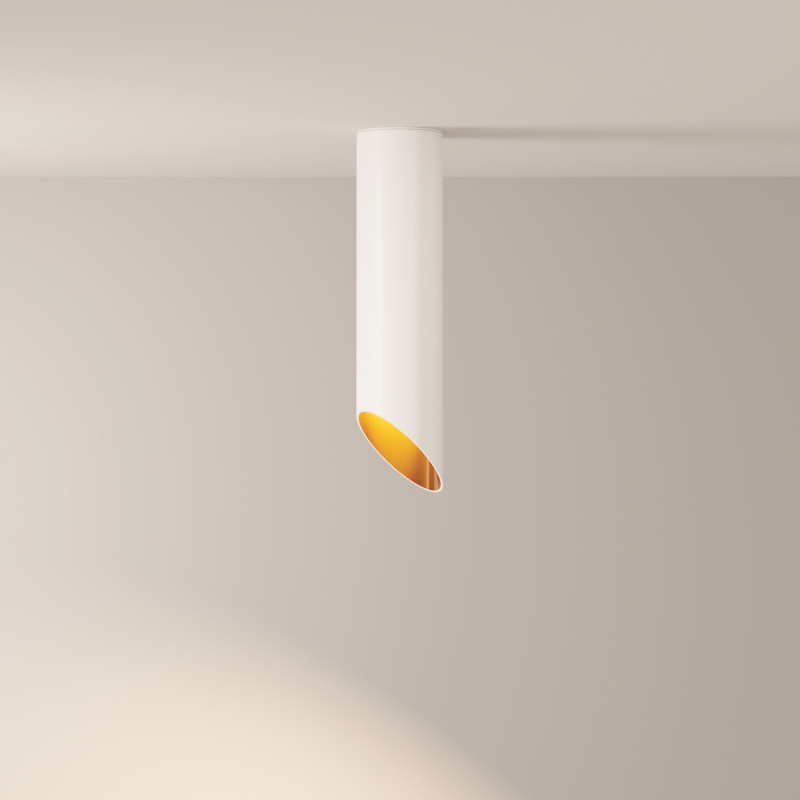 Светильник 6 см, Technical C044CL-01-25GU10-W, белый-золото