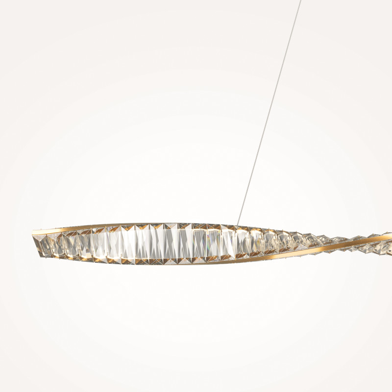 Подвесной светильник 120*8*311,1 см, LED, 36W, 3000К, Maytoni Krone P097PL-L36BS3K латунный