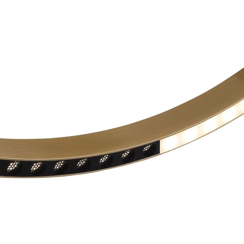 Подвесной светильник *60*-120 см, 1*LED, 32W, 4000K, ST-Luce Parilla SL6238.333.01, латунный