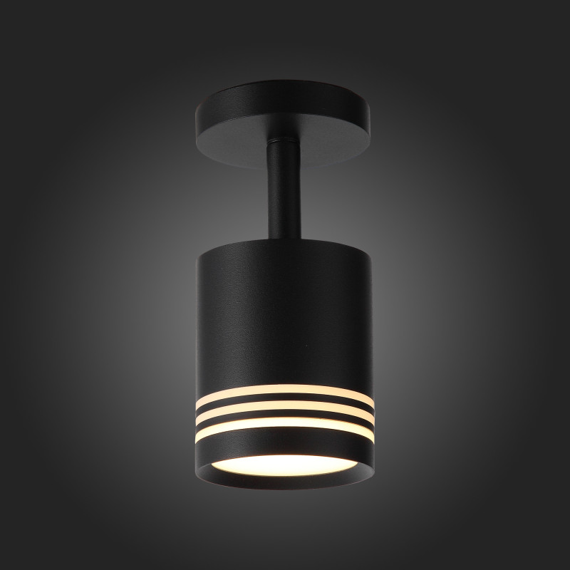Светильник 7 см, 5W 3000K ST LUCE Накладные светильники ST101.412.05 Черный