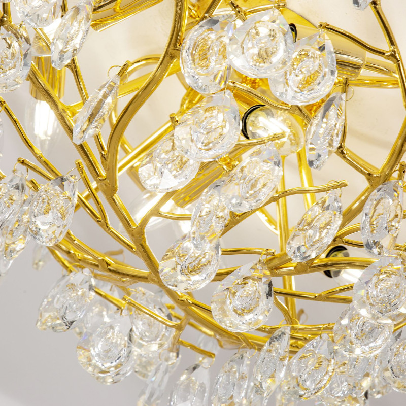 Светильник 66 см, Favourite Pluvia 4162-8C, золото