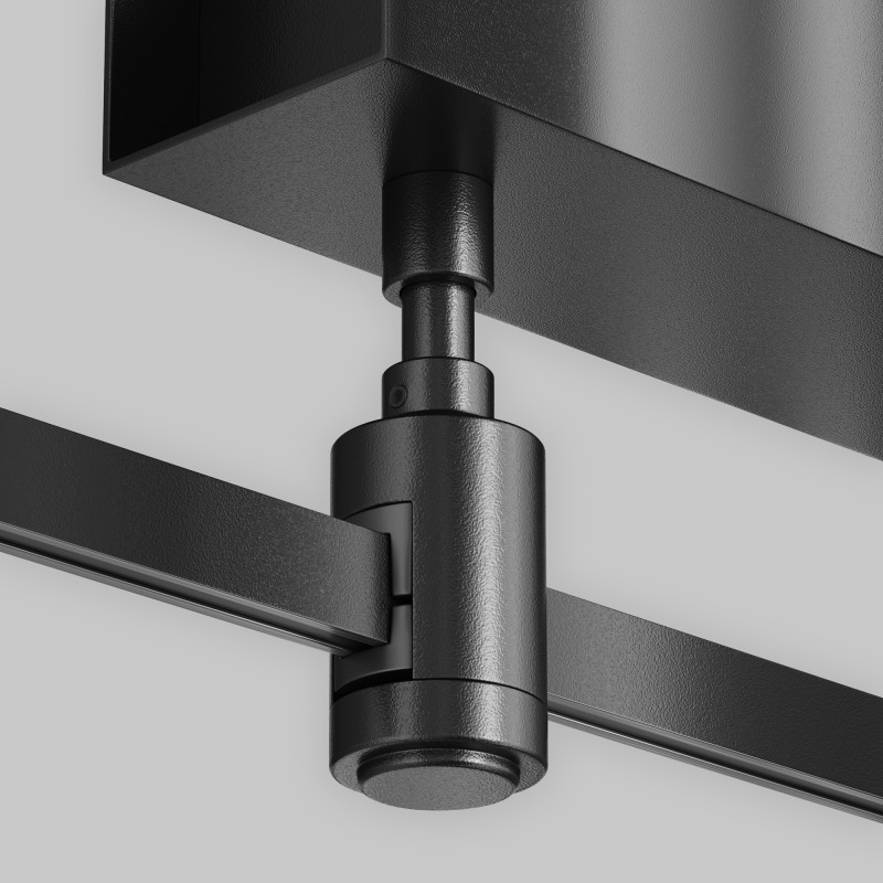 Крепеж 26,5*5,5*12,4 см, Maytoni Technical Magnetic trаck system Flarity черный TRA156C-BB1-B черный