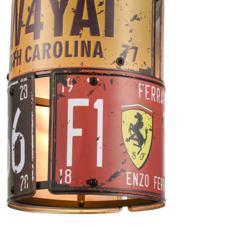 Светильник подвесной Vele Luce Boom VL6372P01, разноцветный