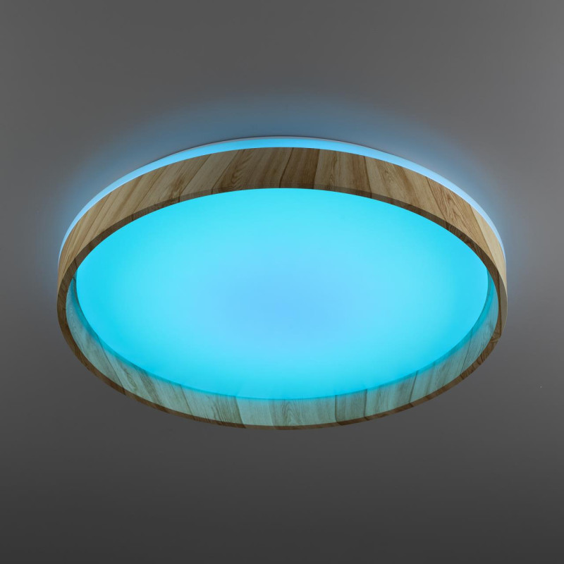 Светильник с пультом 49*7,5 см, 68W 3000-5500 K Citilux CL753452G ENZO Клен LED белый