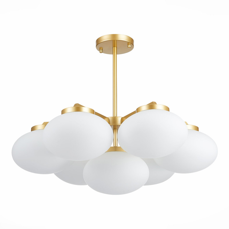 Люстра подвесная 77 см, ST LUCE MODICA SL1503.203.07 Золотистый