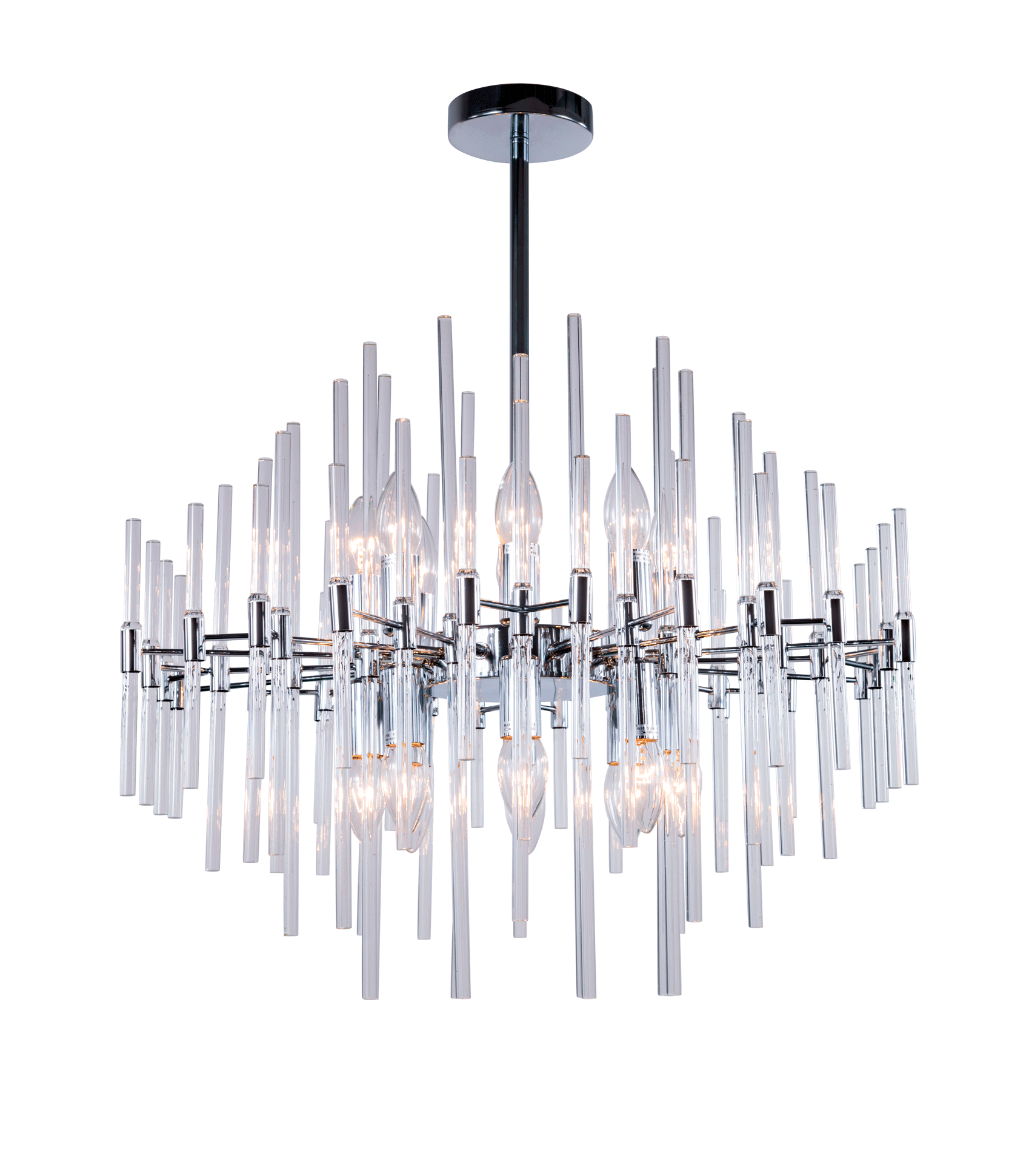 Люстра 620*500, 16*E14, 40W NewRgy Cristallo 2414R/16 CHR, Хром