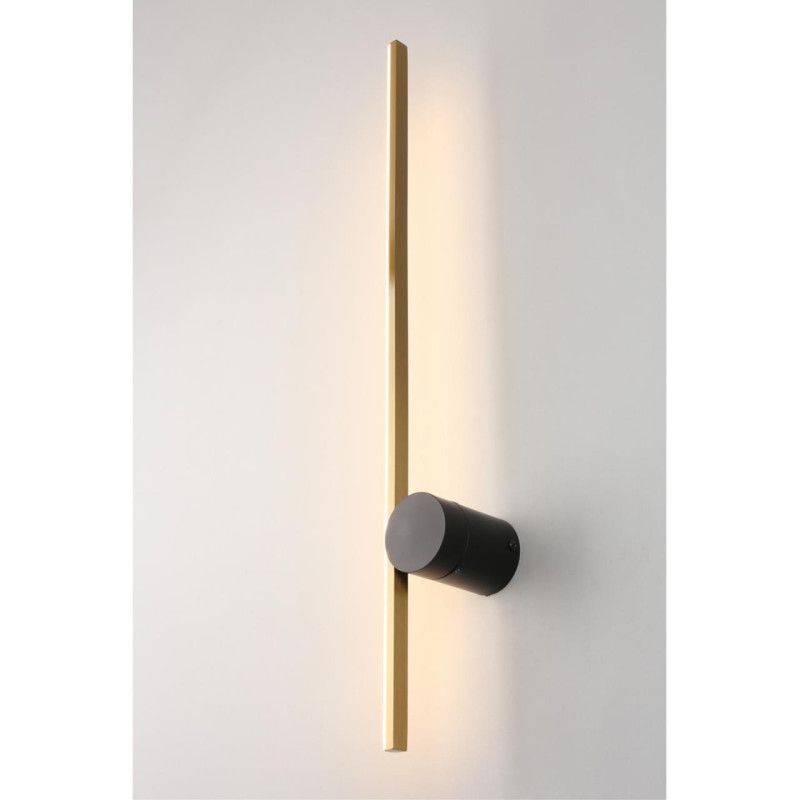 Бра 8,5*7*60 см, 1*LED, 9W, 3000K, Aployt BEATRIS APL.056.01.09, латунный