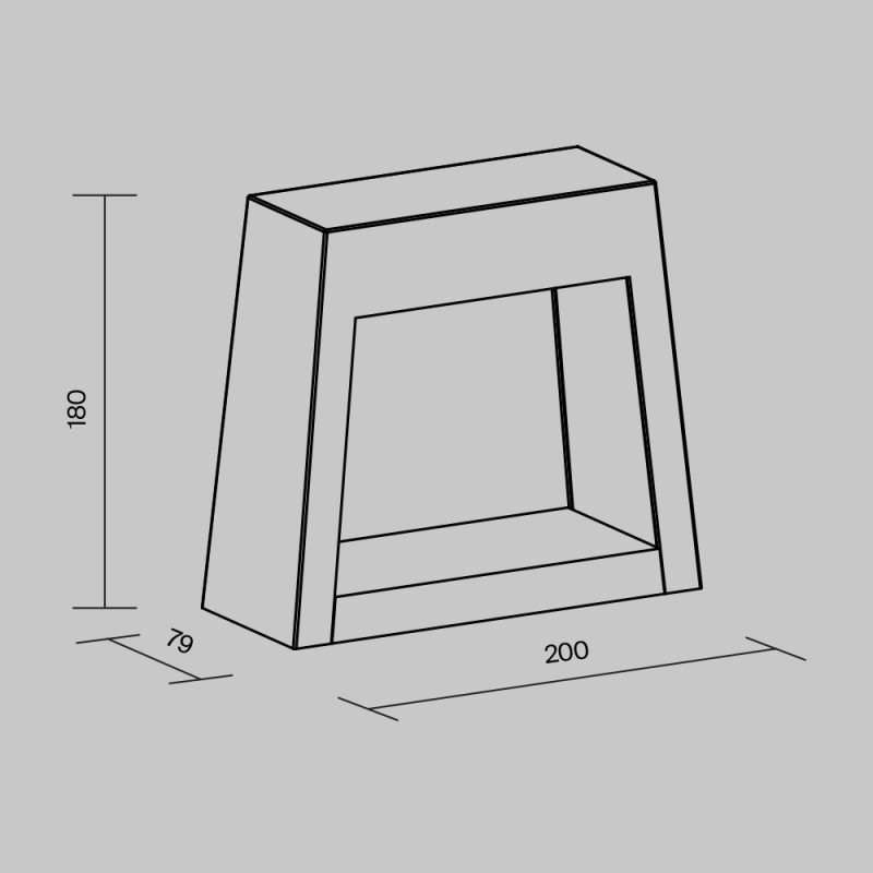 Светильник настенный 18*20*7,9 см, LED, 18W, 3000К, Maytoni Cont O464WL-L18GF3K черный