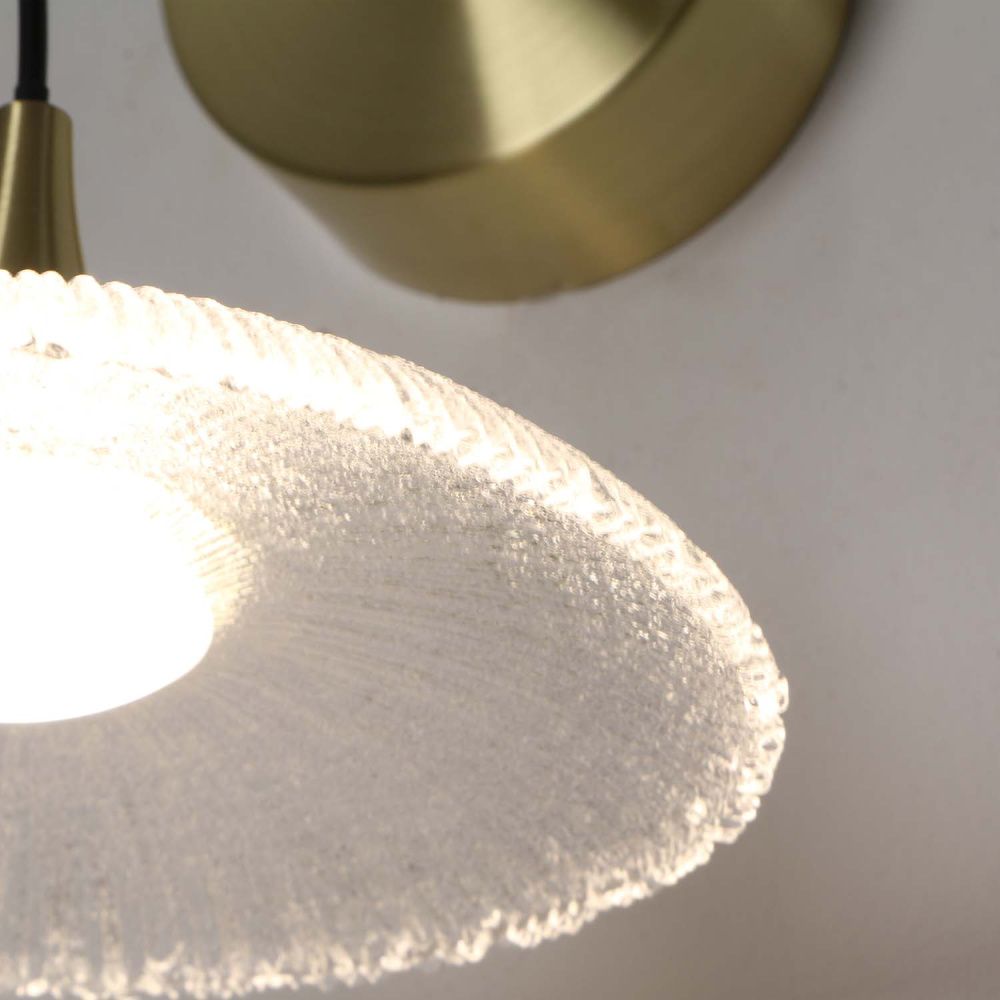Бра 15*18,5 см, 1*LED, 4W, 4000K, Favourite Wilet 4657-1W, золотой матовый