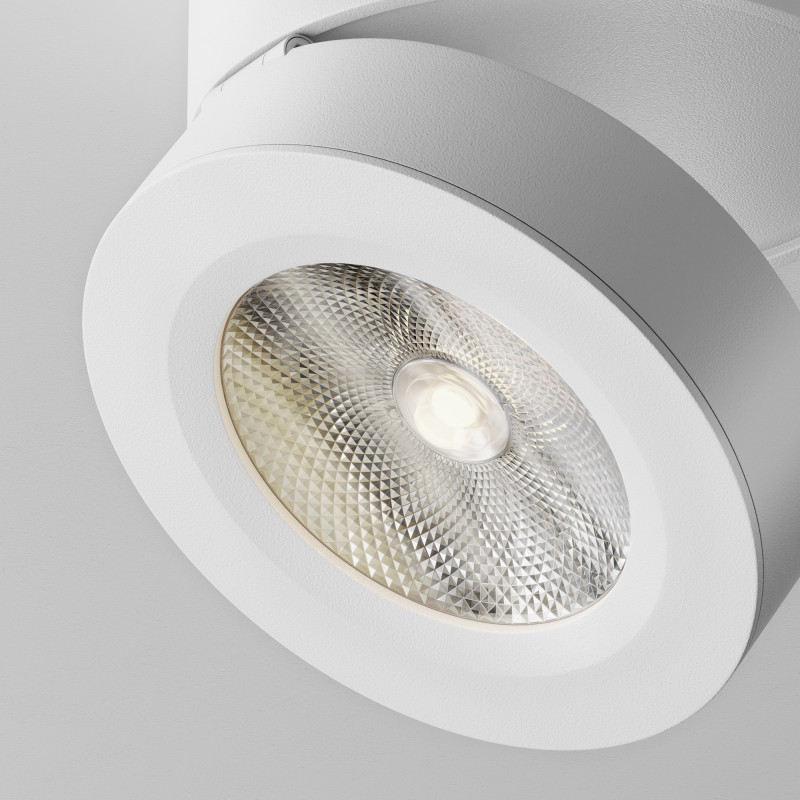 Трековый светильник Maytoni Track TR006-1-12W3K-W4K, белый, LED, 12W, 4000K, 860Lm