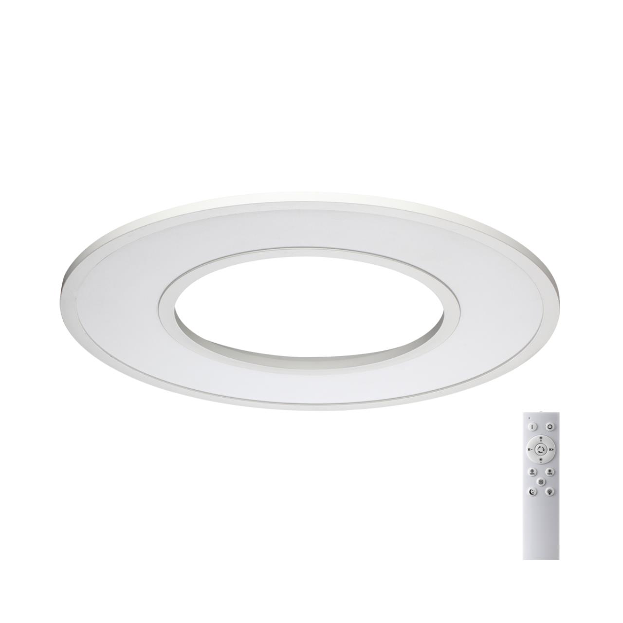 Потолочный светильник *59*4 см, LED 1*52W, 3000-4000-6500 К, Sonex Altair 7718/52L, белый