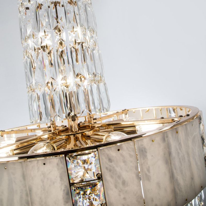 Подвесная люстра 56*56*150 см, Е14 20x40ВтW, Золото MODELUX premium