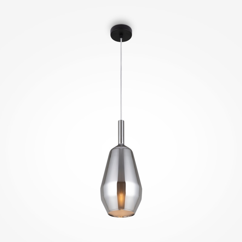 Подвесной светильник 16*16*342 см, 1*E27, 60W, Maytoni Duality MOD271PL-01B8 черный