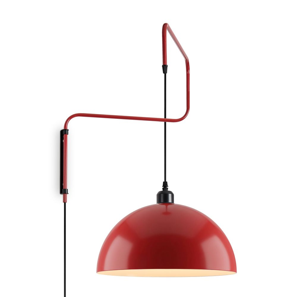 Бра 84*35*-63 см, 1*E27*40W, Freya Eleon FR5218WL-01R, Красный