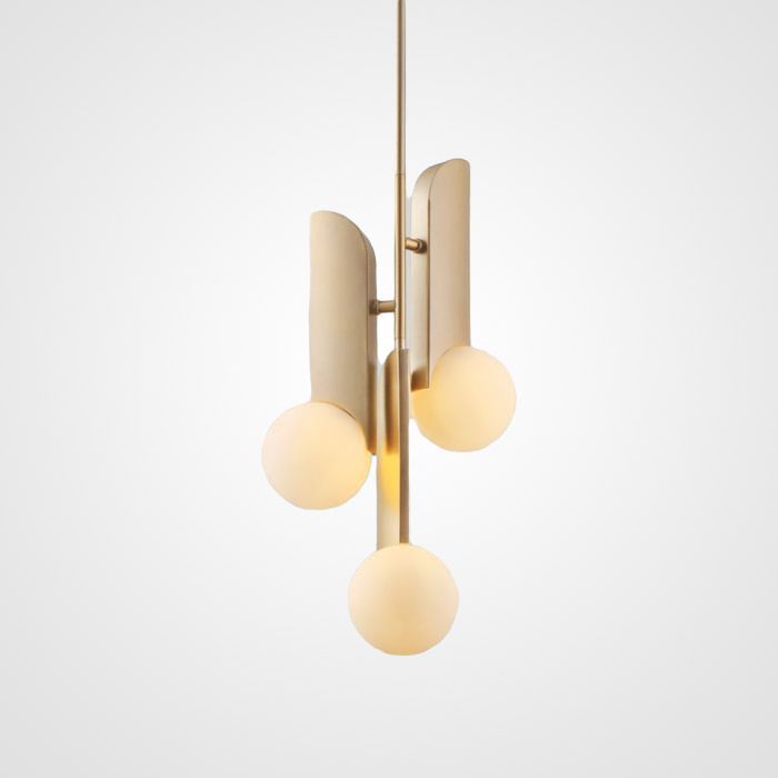 Подвесной светильник NEO L3 32*32*75 см, 3*G9*40W, ImperiumLoft NEO01, Латунь