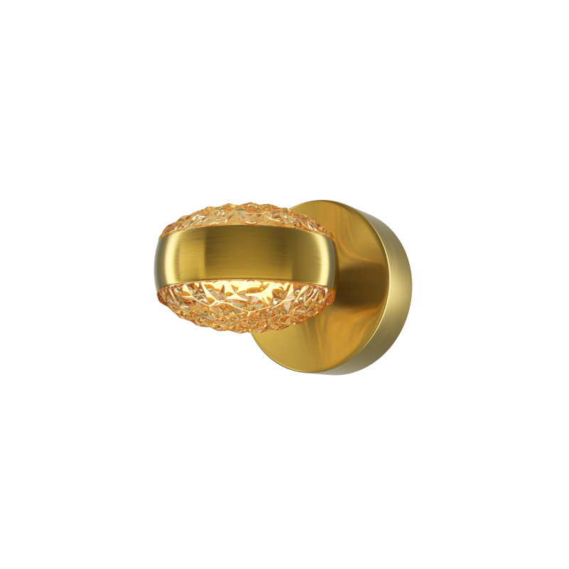 Бра 14*18,7*14 см, LED, 3000К, Maytoni Mind MOD299WL-L10BS3K латунный
