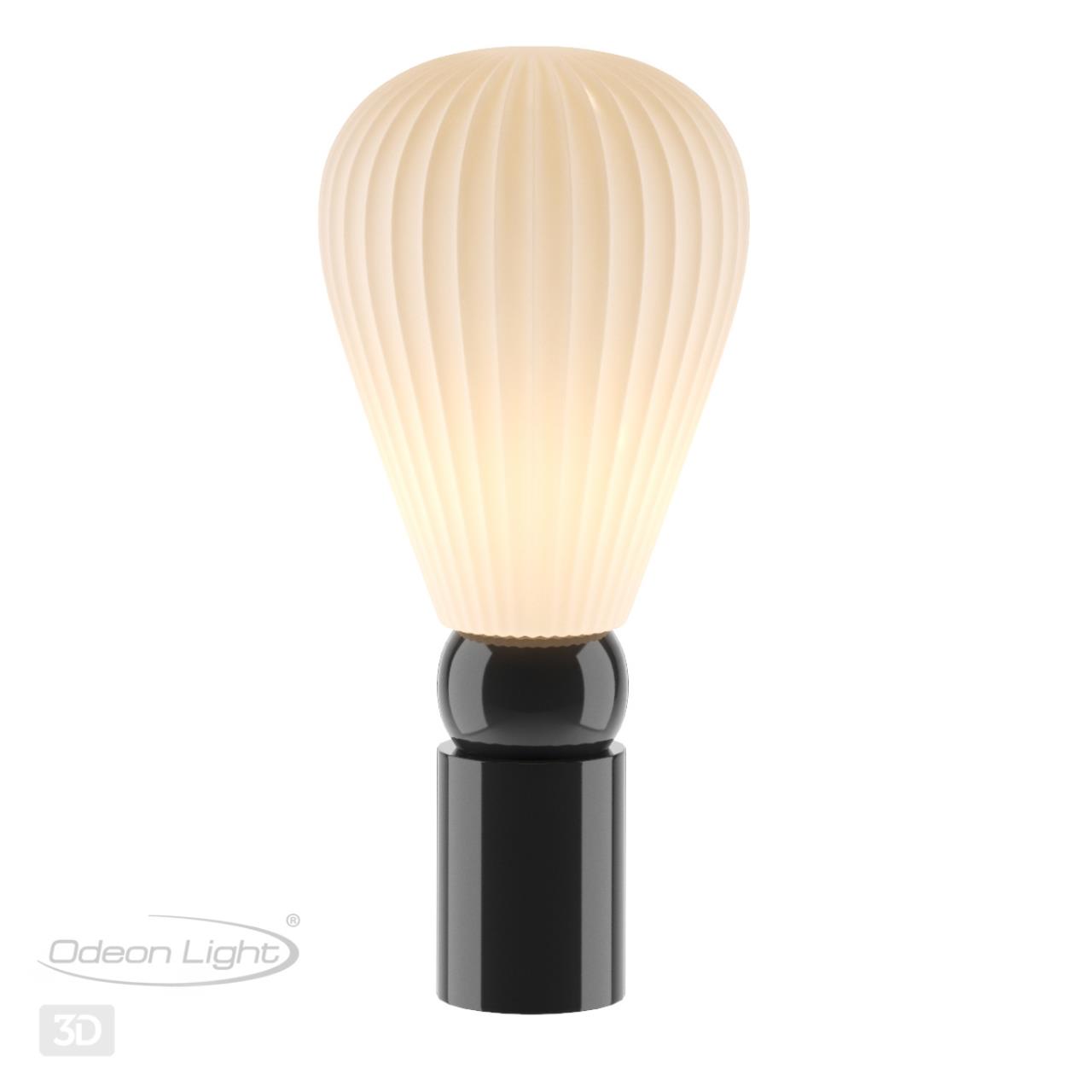 Светильник 32 см, Odeon Light Elica 5418/1T, черный