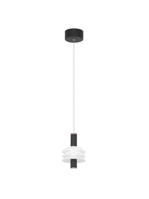 Светильник подвесной 12*190 см LED*6 W, 4000 К Citilux Майя Черный CL202011