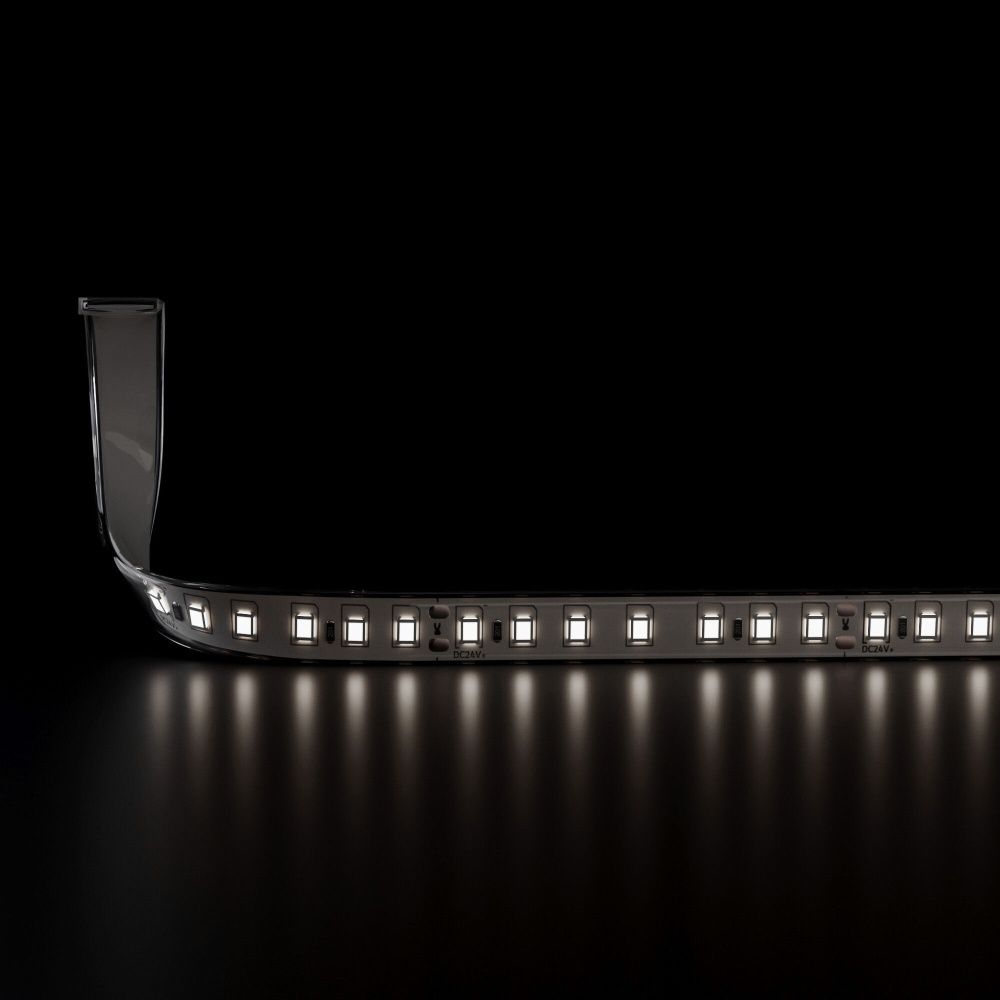 Лента светодиодная для бани/сауны 120Led 8W IP68 4000K дневной белый, 5м 2835 24V 120Led 8W IP68 Elektrostandard  4690389218910, a071905, цена за метр