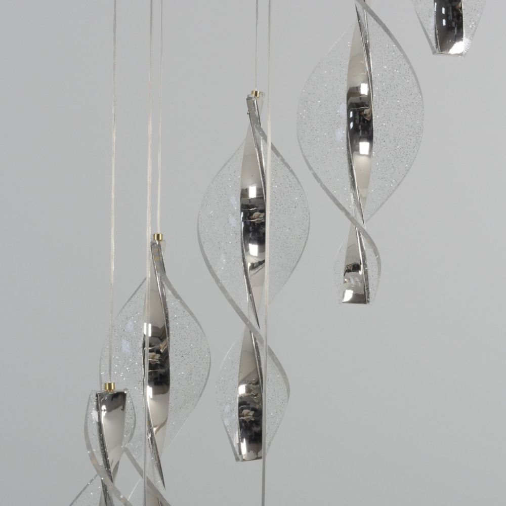 Светильник DZN-21717 ЗОЛОТО D400/H3000/9/LED/./4000K звёздное небо D120/H300 SPRAY2 25-03 VST