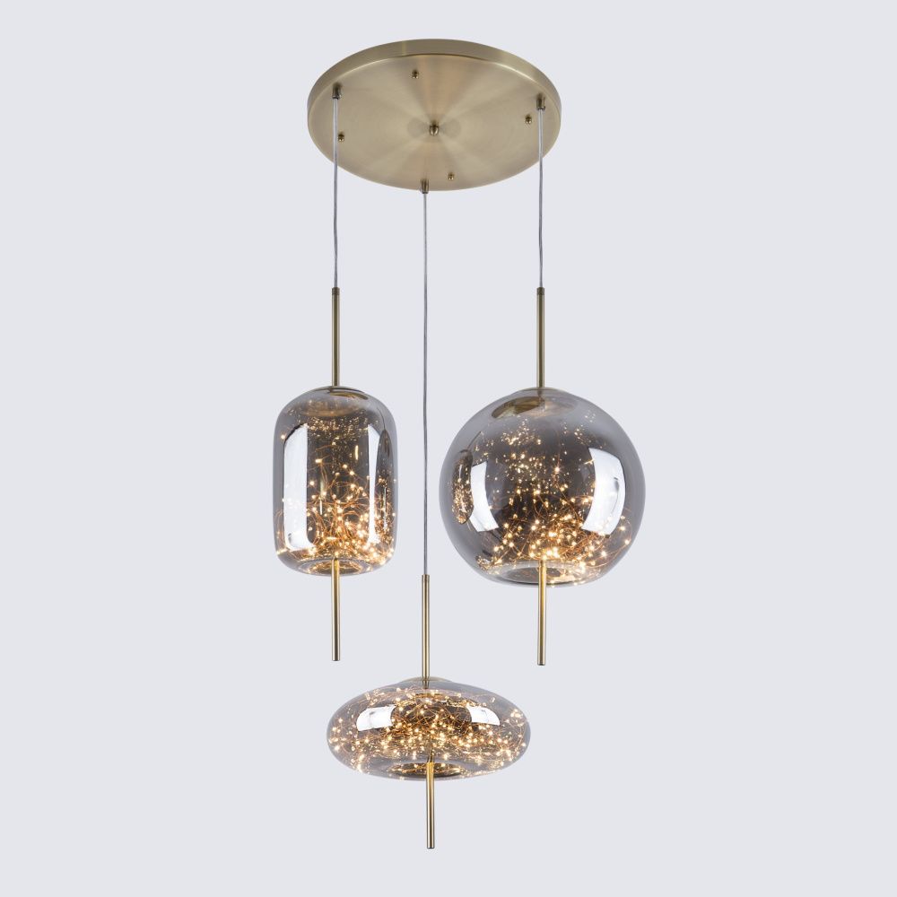 Подвесной светильник 63*63*180 см, LED 31W, 4000K, Бронза MODELUX ML.375.630