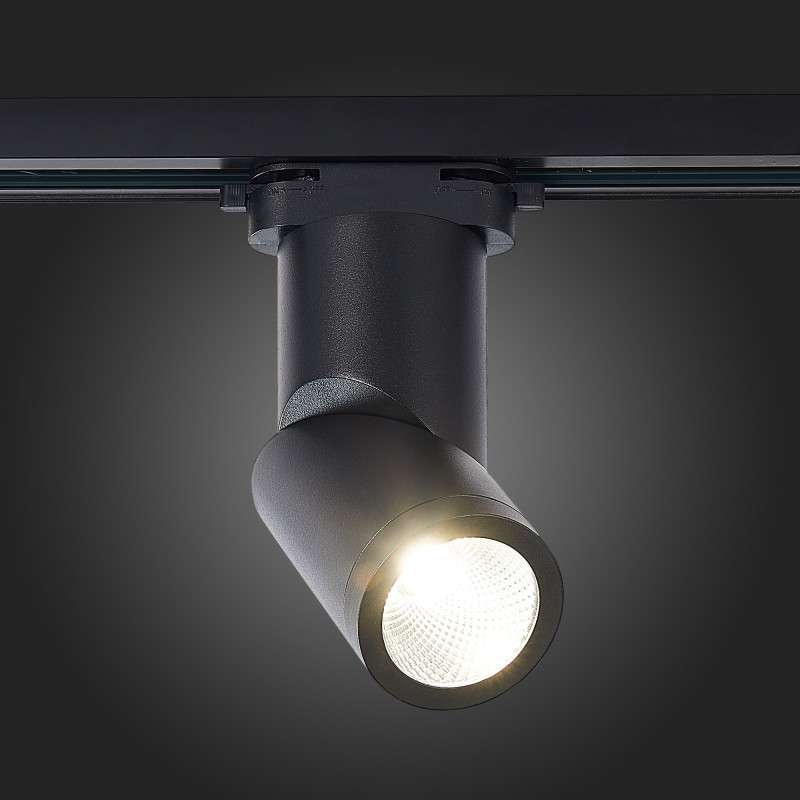 Трековый светильник 6 см, 10W, 3000K ST LUCE ST650.436.10 Черный