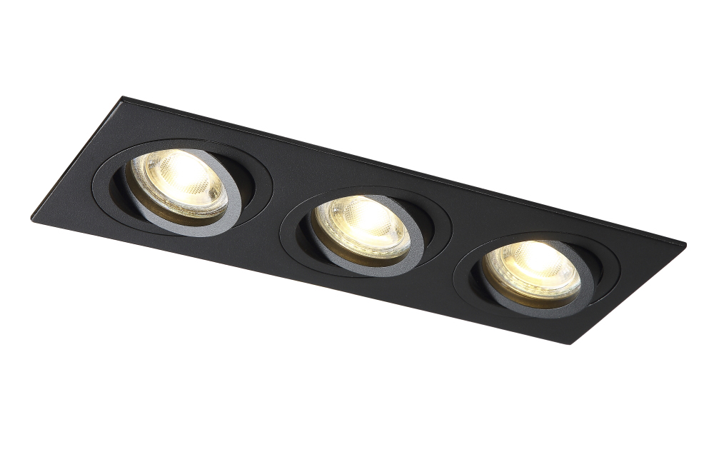 Светильник встраиваемый 26*9 см, Crystal Lux CLT 002C3 BL Черный