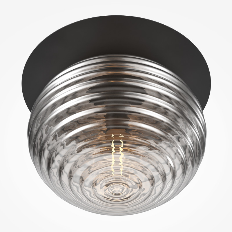 Накладной светильник 35*35*28 см, 1*E27, 60W, Maytoni Reels MOD268CL-01B черный