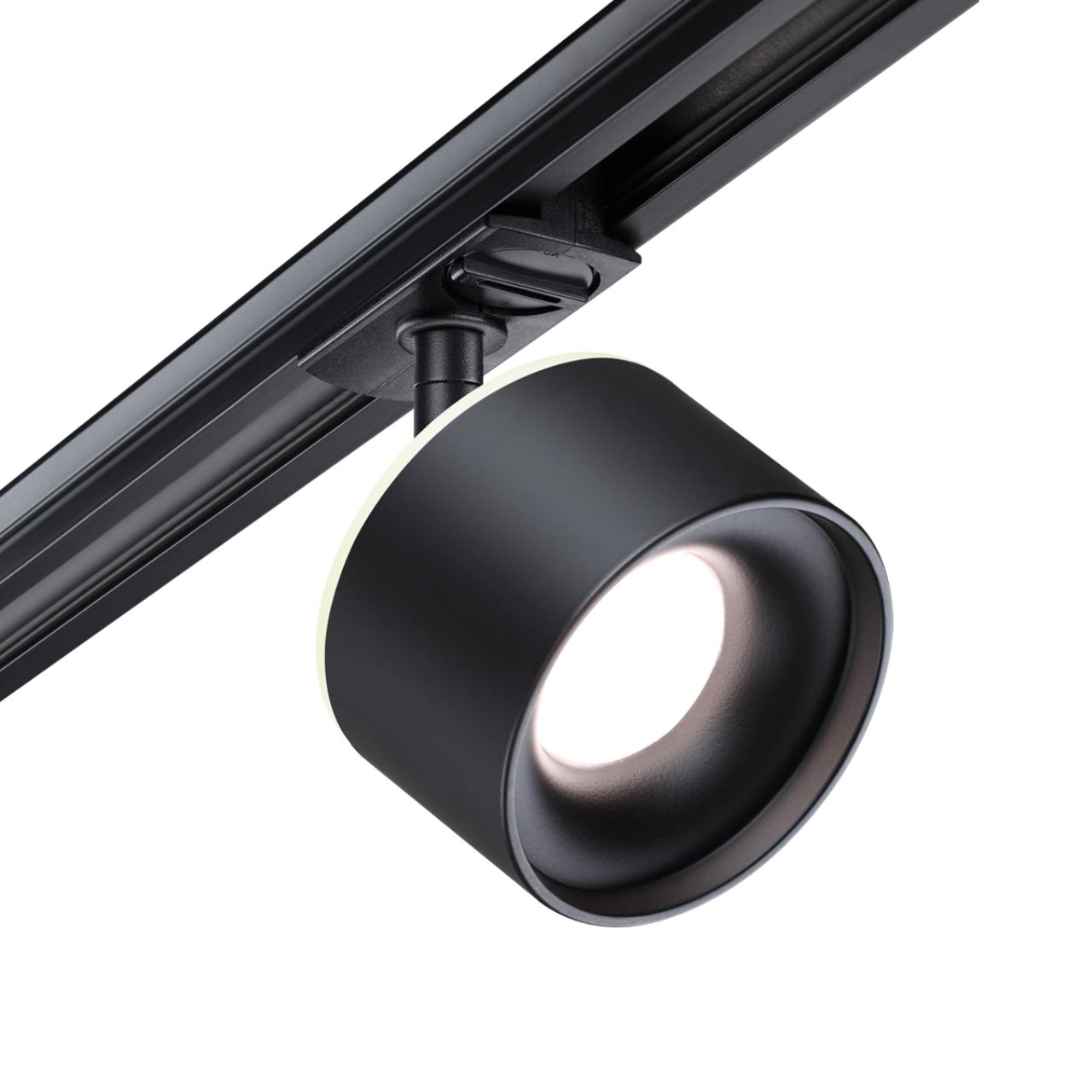 Светильник 10 см, 15W, 3000-6000K, Novotech Port Giro 358974, черный