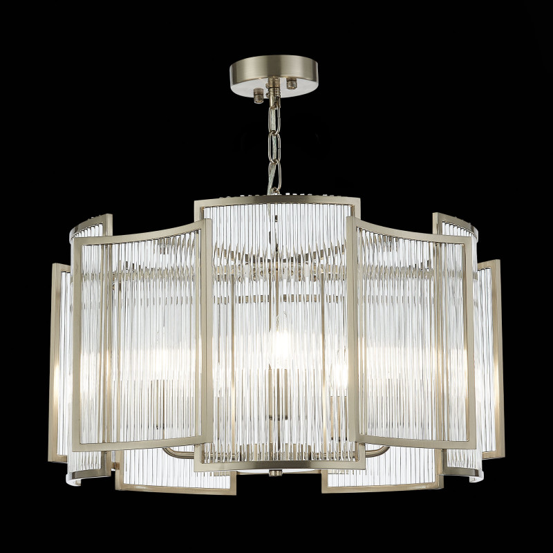 Люстра подвесная 58 см, 300W, ST LUCE COSENZA SL1234.103.05 Никель