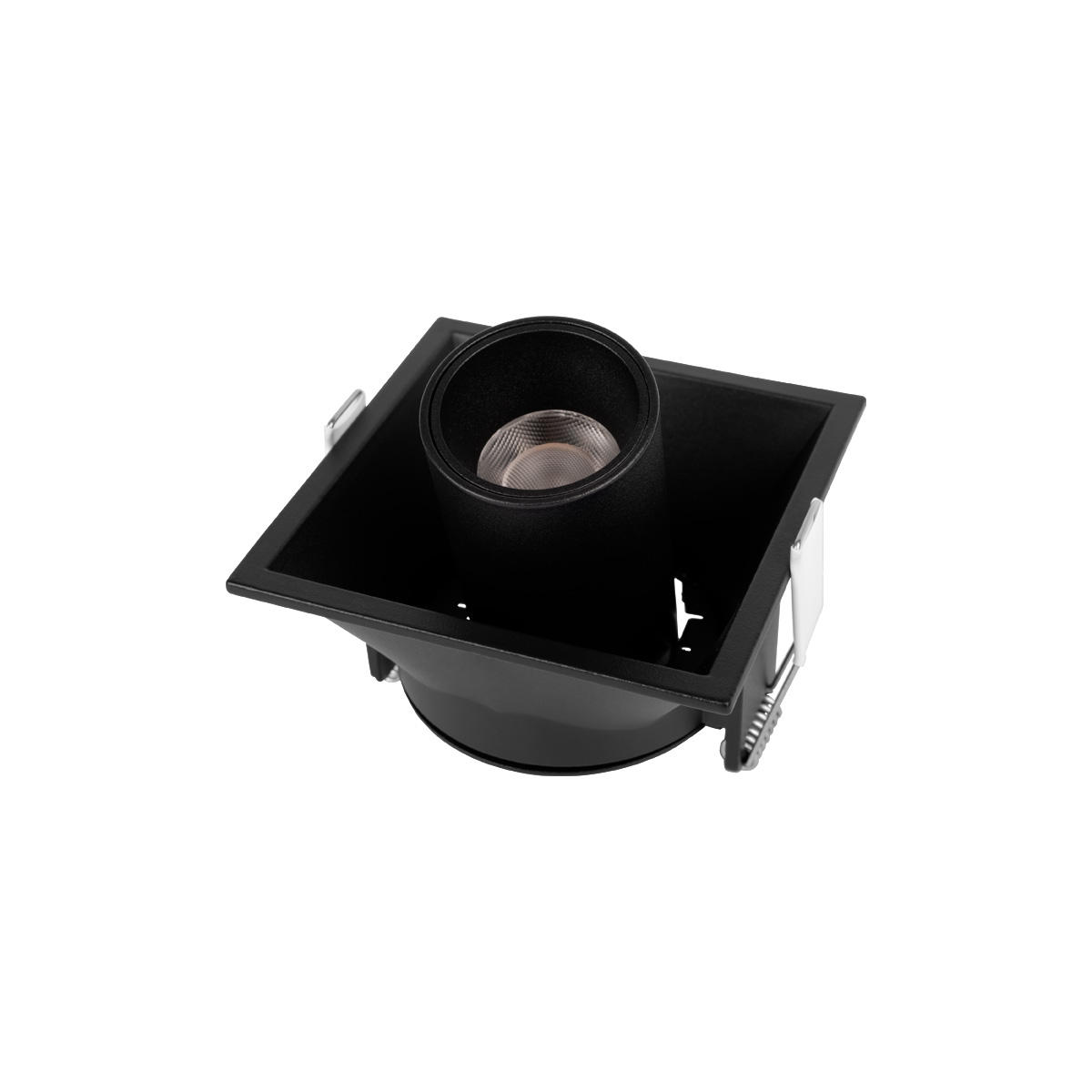 Встраиваемый светильник 9*9*9 см, 1*LED*10W 4000K LOFT IT Lens 10322/B Black черный