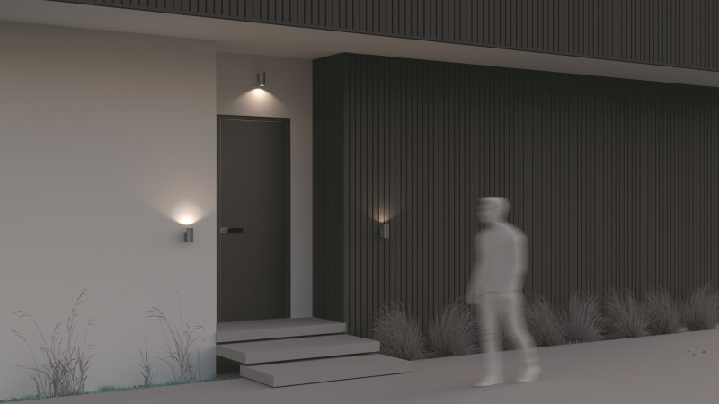 Светильник 14 см, Maytoni Bowery O574WL-01GR, серый