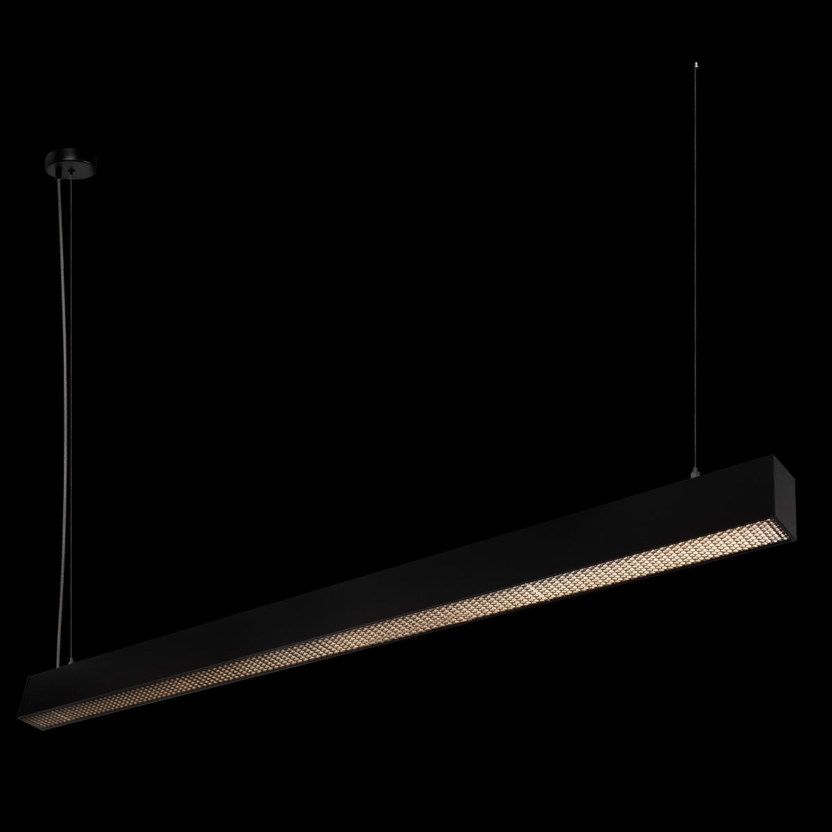 Подвесной светильник 120*5*7 см, 1*LED*40W 4000K LOFT IT Vim 10318/C Black черный